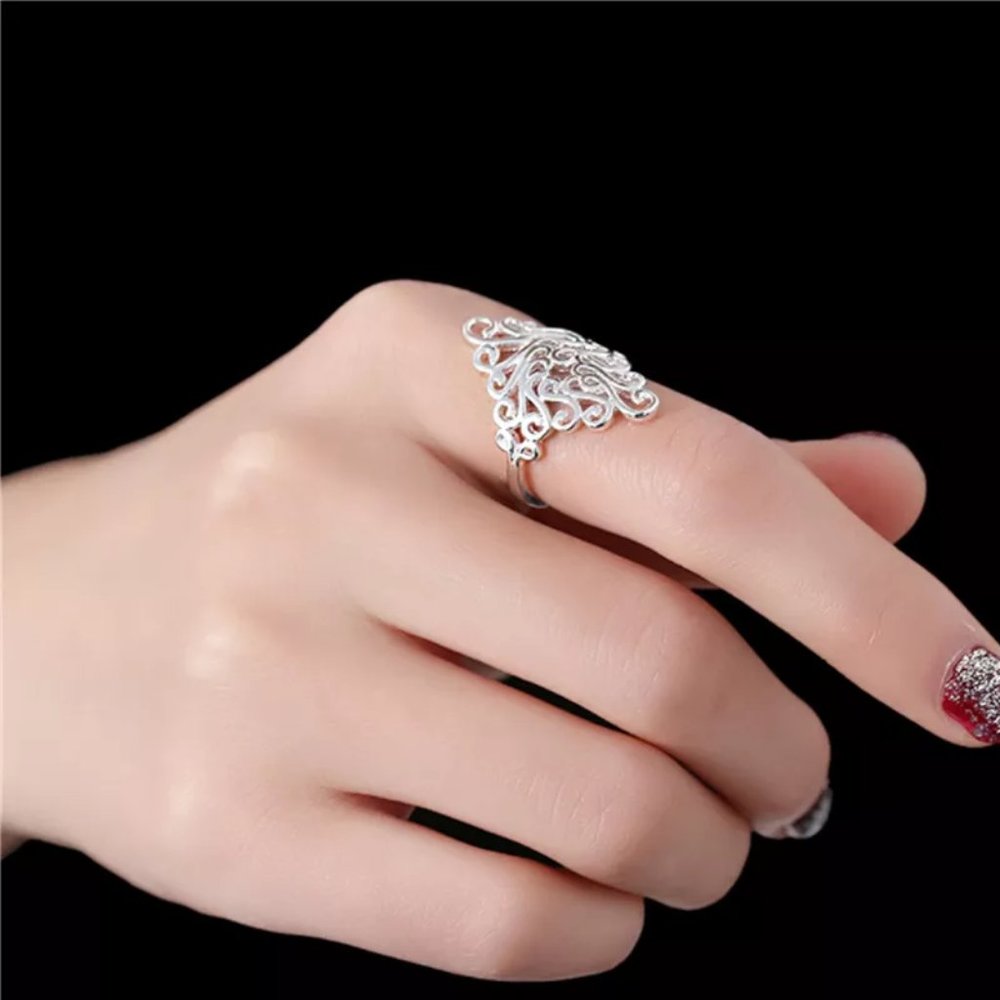 💎✨ 925 Silver Statement Ring - Picture 2 of 6